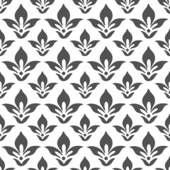 seamless pattern, abstraction in monochrome colors, ornament for wallpaper and fabric, wrapping paper, background for different designs
