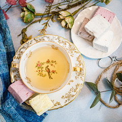 Tea time setting 