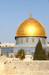 Fototapeta premium Gold Dome of the rock