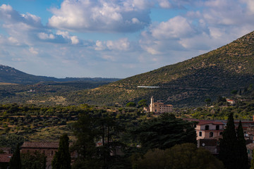 Fototapeta na wymiar Mountain view from Villa d'Este 