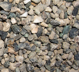 background made with little colored pebbles texture
