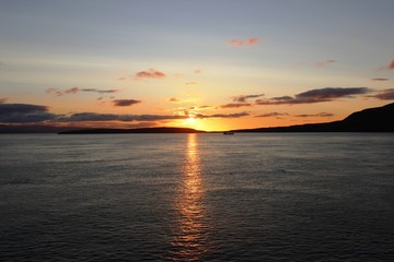 Sonnenuntergang Nordatlantik