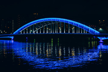 Obraz na płótnie Canvas Eitai Bridge in Tokyo, Japan