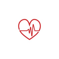 Art design health medical heartbeat pulse