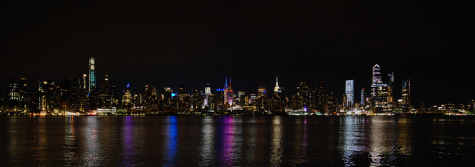 Night View of New York