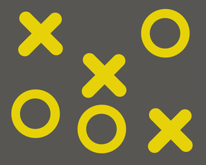 Obraz premium tic tac toe