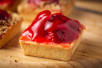 strawberry tartlet