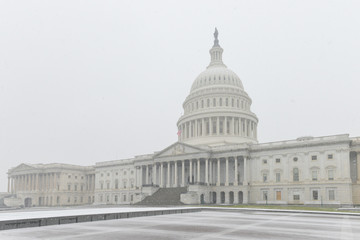 United States Capitol Building in a breeze - Washington D.C. United States of America