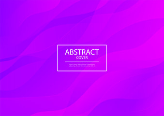 abstract wave purple and pink gradient color background shiny lines. vector illustration.