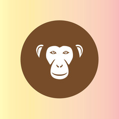 Monkey head logo