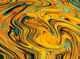 orange psychedelic swirl trippy artwork abstract acrylic background