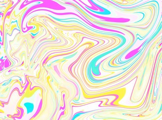 Obraz premium rainbow psychedelic swirl trippy artwork abstract acrylic background