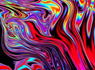 iridescent psychedelic swirl trippy artwork abstract acrylic background