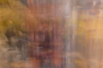 Colored imaged of lines and shapes with intentional blur.