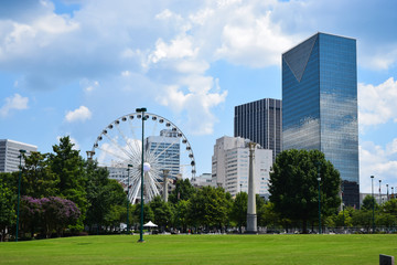 Downtown Atlanta Landscape © Rachel Cathryn