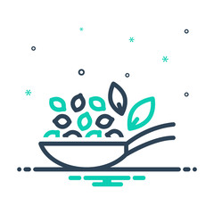 Mix icon for thymol seed