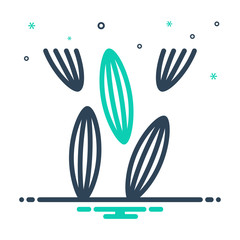 Mix icon for cumin