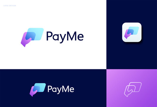 Pay me logo set