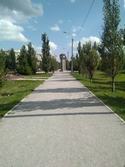 Часы в парке