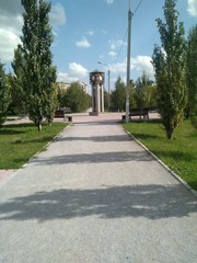 Часы в парке