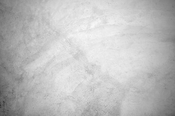 Obraz premium Stare polerowane ściany cementowe na białym tle, Loft tekstury tła, czarno-białe w tle, Stare białe ściany retro w tle można pięknie wkomponować we wnętrze.