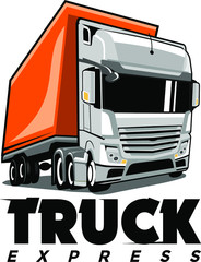 vector truck icon