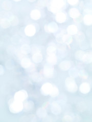 Glittering diamonds on white background