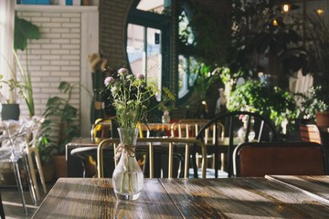 outdoor dining room