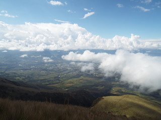 En las montañas