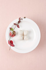 korean food, rice cake - songpyeon