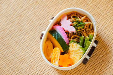 手作りのお弁当