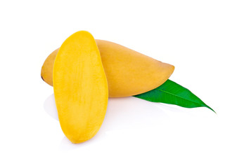 mango isolated on white background