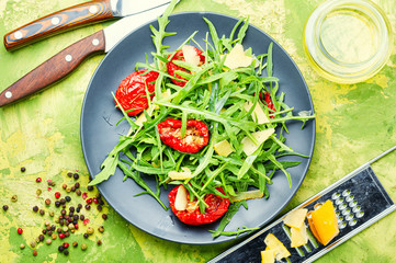 Homemade vegetable salad