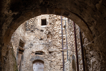 santo stefano sessanio abruzzo italy