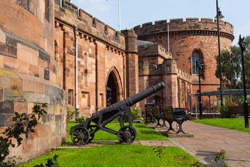 Old Canon at Carlisle Citadel 25 08 2020 in Carlisle, UK © Dego
