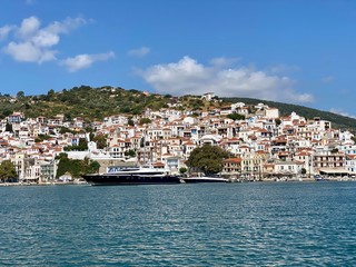 Skopelos old town, Sporade, Greece