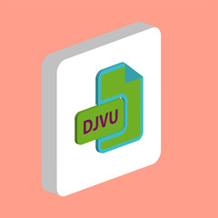 DJVU computer symbol