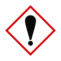 exclamation danger sign