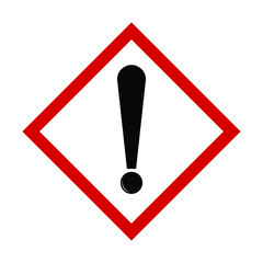 exclamation danger sign