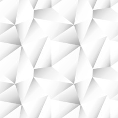 Obraz na płótnie Canvas Geometric low poly graphic repeat pattern made out of triangular facets. Perfect for website wallpapers. Vector file. 
