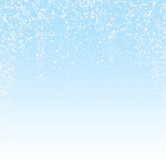 Amazing falling stars Christmas background. Subtle