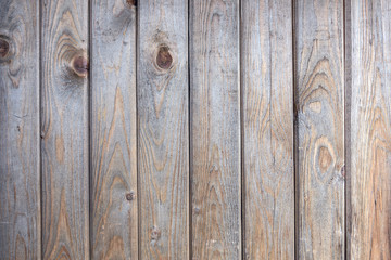 Naklejka premium Old wooden texture for the background. Natural pattern for design. Close up. Copy space.