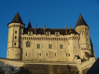 Château de Saumur, Maine et Loire, Anjour, Centre Val de Loire, Château de La Loire, La Loire à vélo, France