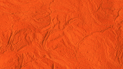 Stone ground orange sand background. 3D rendering