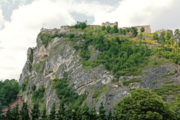 Felsen in Griffen in Kärnten in Österreich