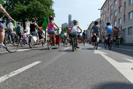 Fahrrad Demo in K&ouml;ln