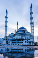 Fototapeta na wymiar Kocatepe Mosque - Ankara, Turkey 
