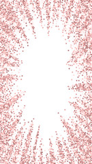 Pink gold glitter luxury sparkling confetti. Scatt