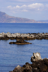 Fototapeta na wymiar crete sea, greece island 