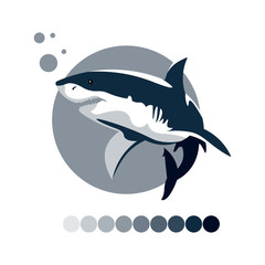 Obraz premium Modern professional sharks logo for a club or sport team